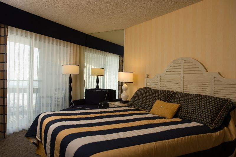 Finished Drapeses in Bedroom